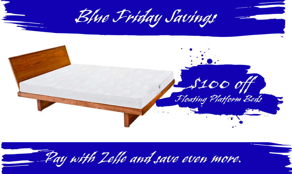 Floating Platform Bed